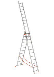 Лестница-стремянка UFUK алюмин. 3 ступ. 64 см